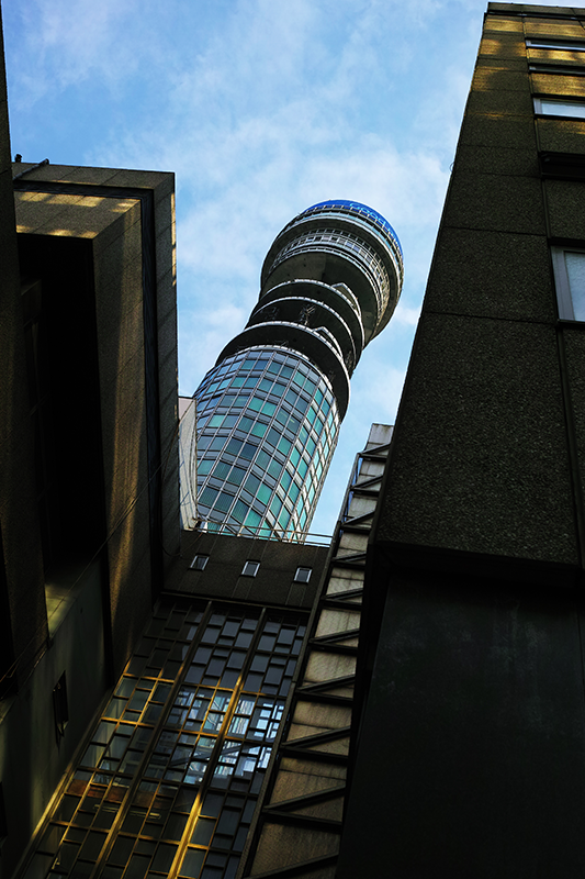 BT Tower in London Town