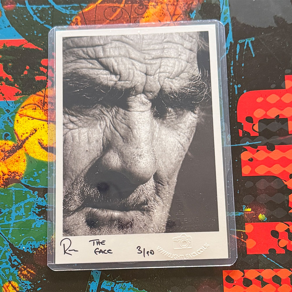 The Face - Limited Edition 6x4 Print in a Protective Sleeve